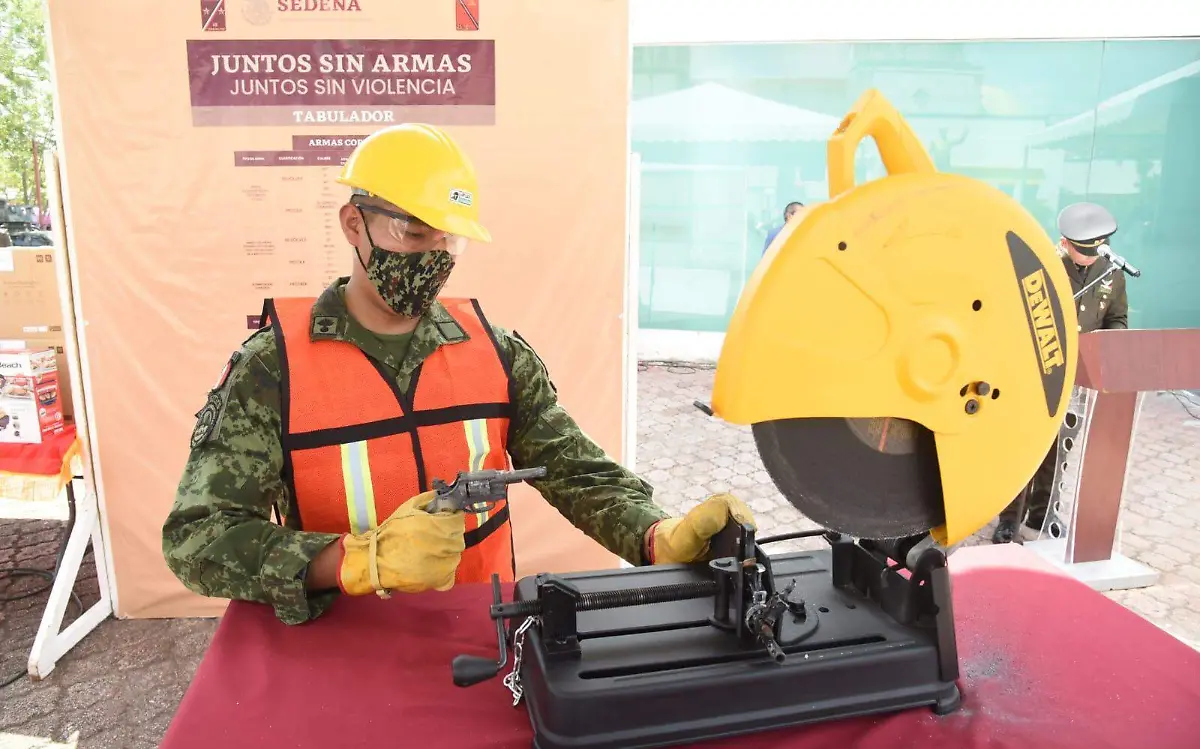 Arranca programa de canje de armas en Ciudad Madero